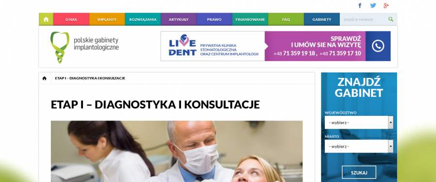 PGI - Diagnostyka i Konsultacje Polskie gabinety implantologiczne