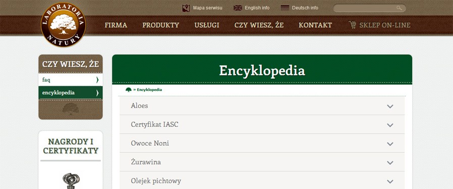 Laboratoria Natury - encyklopedia