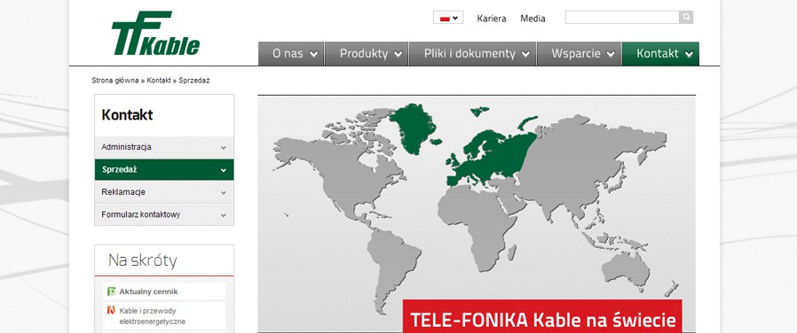 TELE-FONIKA Kable Sp. z o.o. - dystrybucja