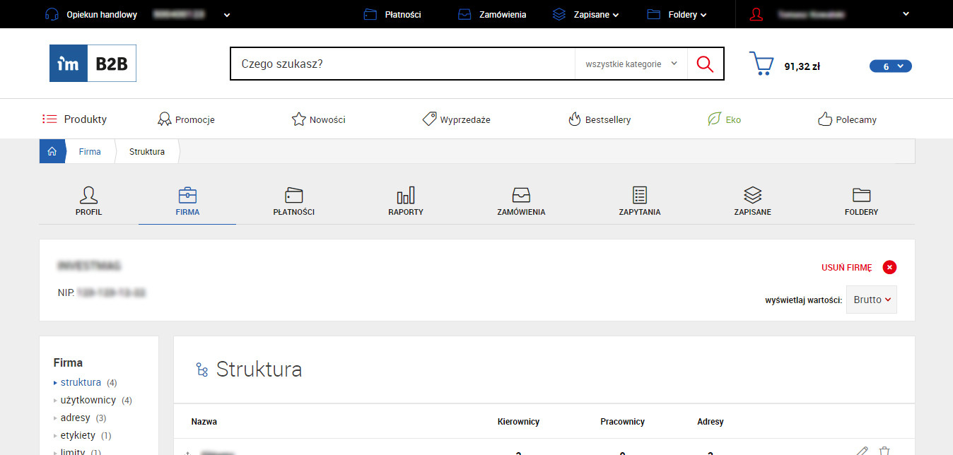 System B2B dla Microsoft Dynamics 365