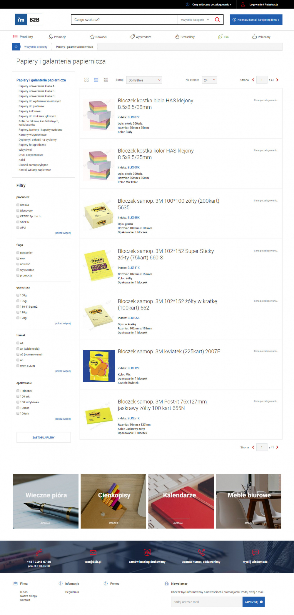 System B2B dla Navireo ERP