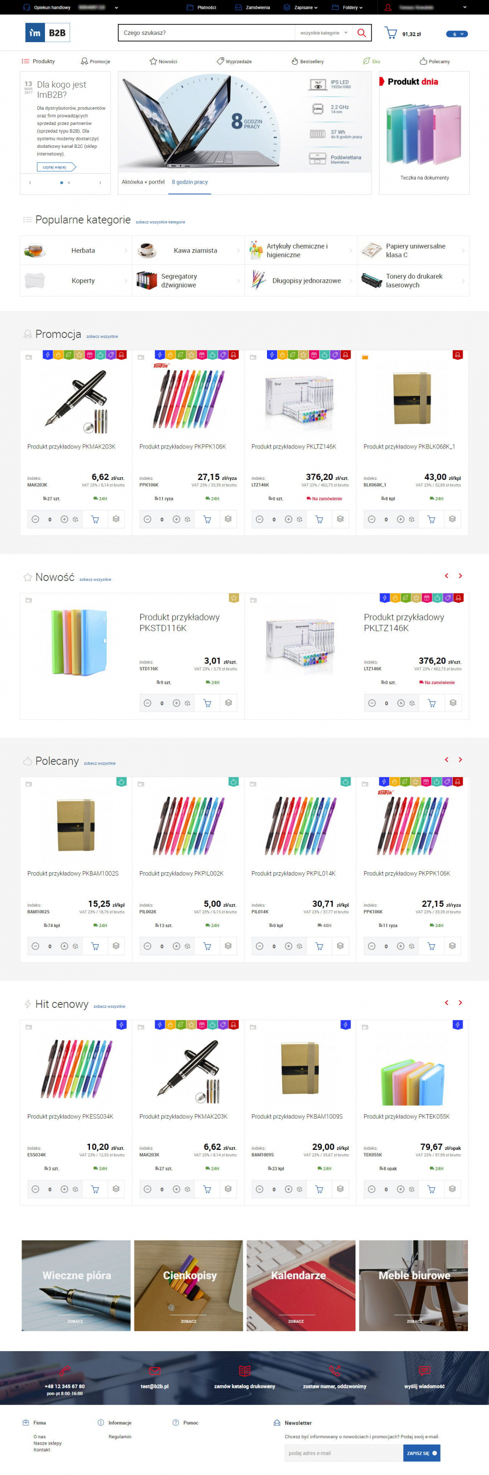 System B2B dla Navireo ERP